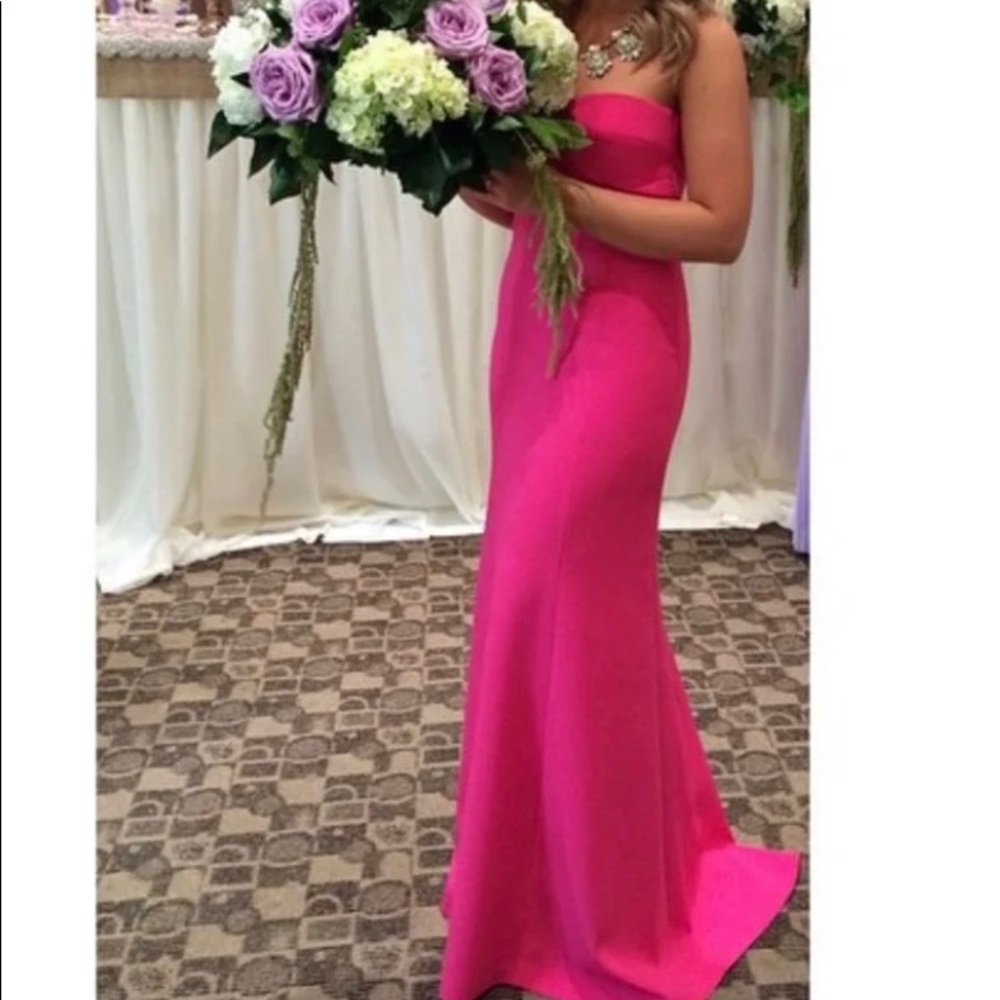 BCBG gown